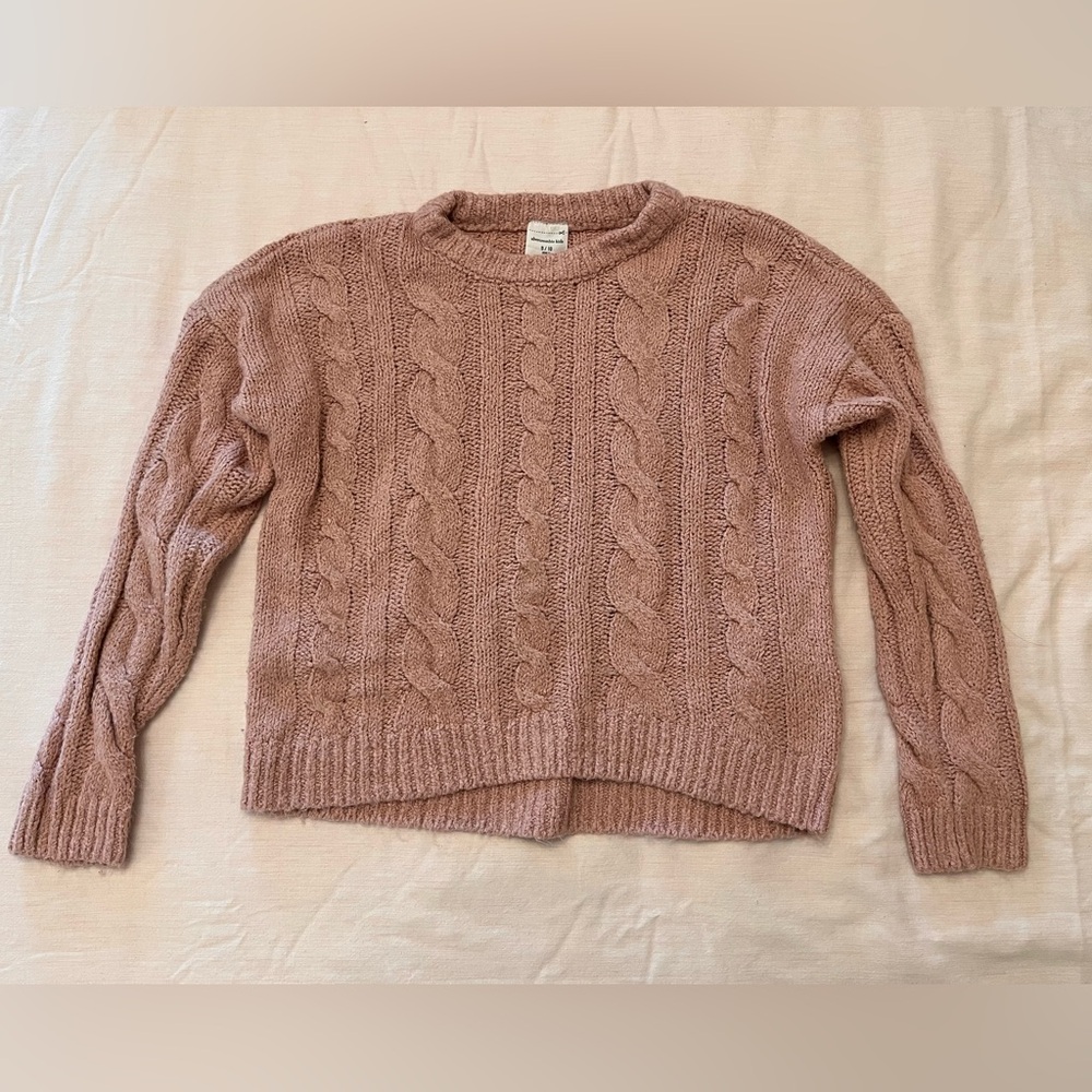 Abercrombie & Fitch Soft Cable Knit Sweater